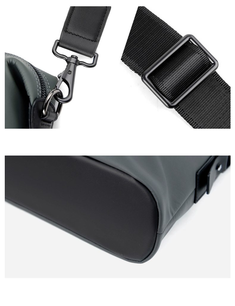 Borsa da uomo, borsa a mano, grande capacità, in tessuto Oxford, tendenza_voghion.com