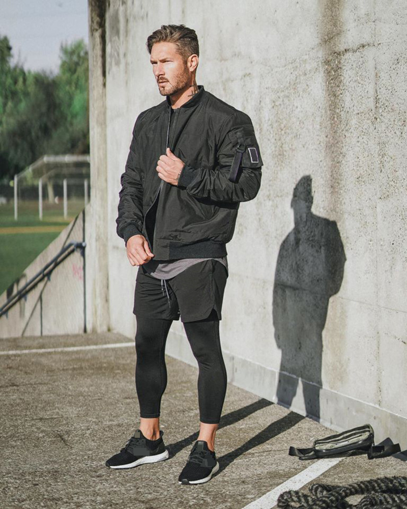 Men's 2-In-1 Quick-Dry Workout Shorts - Basketball Running Gym Yoga Athletic Shorts With Liner (Lightweight Stretch Fabric Multiple Colors)_voghion.com