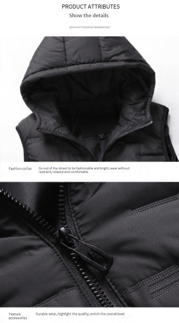 Pikowana kamizelka puchowa dla mężczyzn – lekka zimowa warstwa (M-8XL)_voghion.com