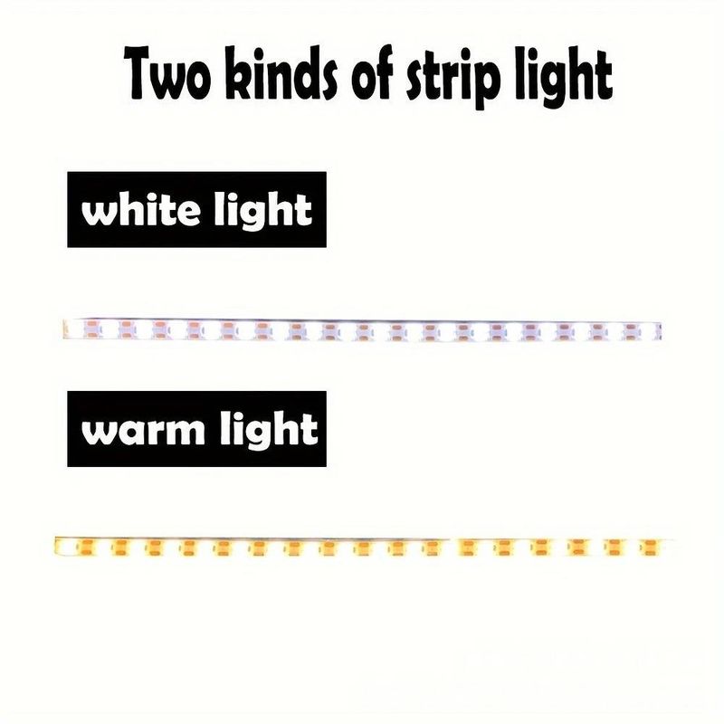 Striscia luminosa a LED per macchina da cucire alimentata tramite USB da 5 V con controllo touch, luminosità regolabile, facile installazione per una maggiore precisione di cucito._voghion.com