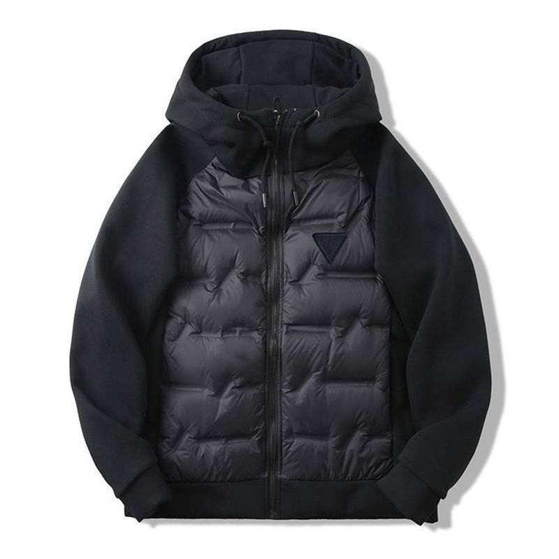 Abbigliamento da uomo 25 nuovi giubbotti invernali caldi in cotone spesso con cappuccio e cerniera di alta qualità_voghion.com