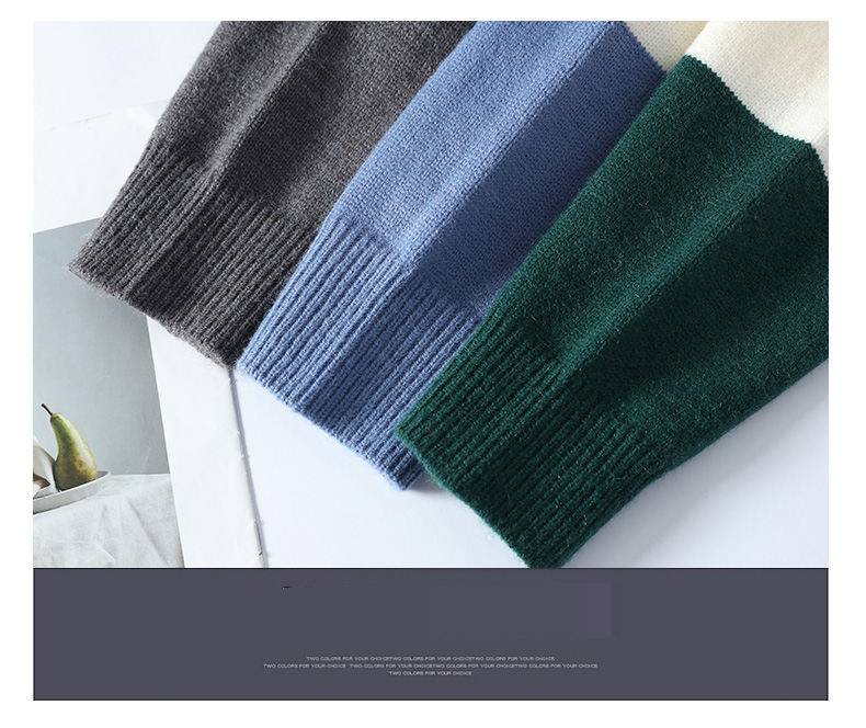 Pull à col roulé oversize pour homme, idéal pour l'hiver. Doux et chaud, en tissu respirant, disponible en plusieurs couleurs et tailles._voghion.com