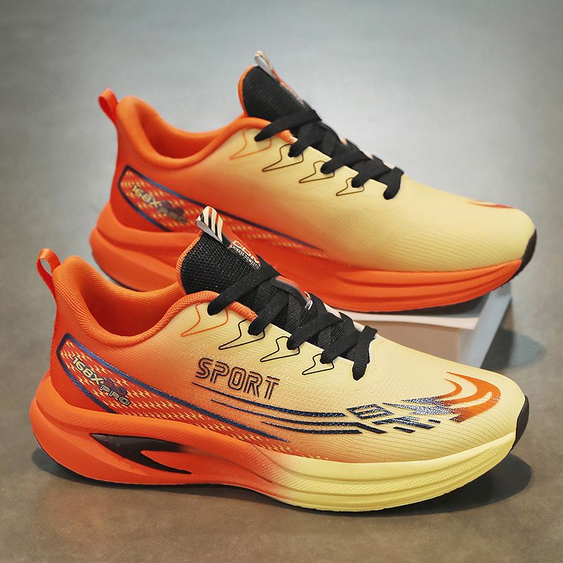 cushioning Rebound Running Shoes Men's Non-slip, Wear-resistant, Breathable And Comfortable Sports Shoes Men's Shoes_voghion.com
