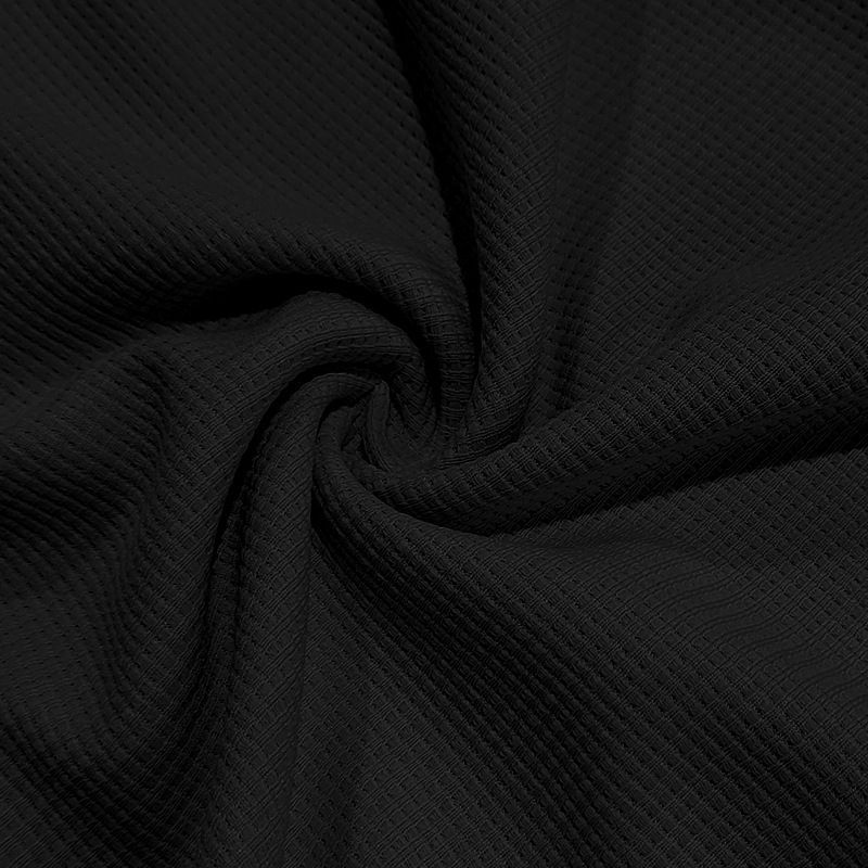 2024 Herbst Neue Herren Einfarbig Anzug Waffel Kapuze Ärmel Lange Hosen Set_voghion.com