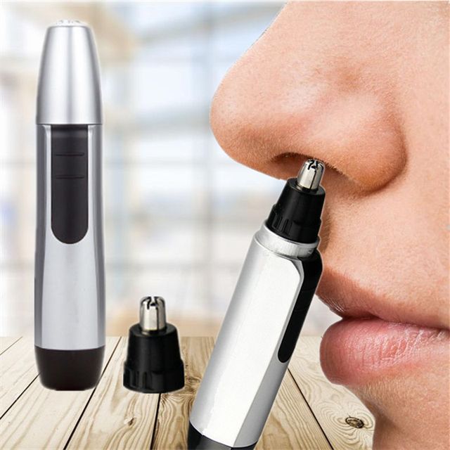 Men Women Implement Facial Scissors Neck Eyebrow Shaver Clean Trimer Razor Remover Electric Nose Hair Trimmer_voghion.com