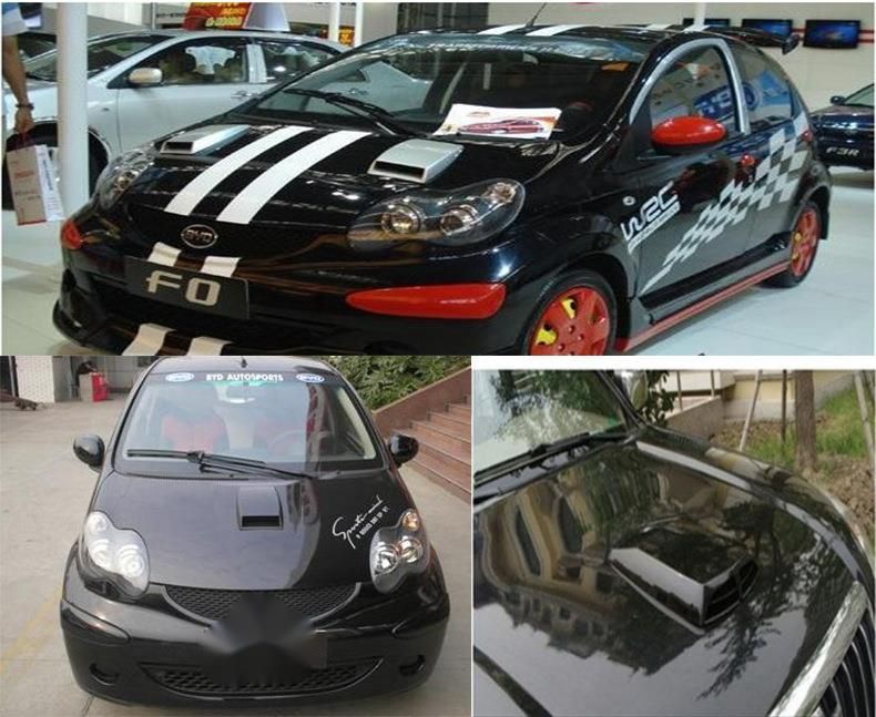 Car Cover Engine Hood Decoration Modification Ventilation Intake Vent Air Inlet_voghion.com