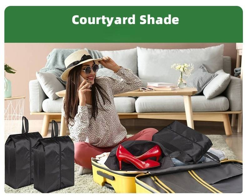 Schuhregale & Organizer Multifunktionale wasserdichte Aufbewahrung für den Außenbereich Tragbarer Reißverschluss Tragbare Reiseschuhtasche_voghion.com