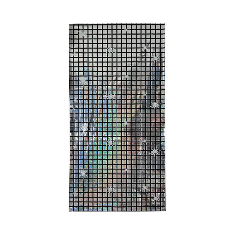 Tovaglia laser arcobaleno e set di decorazioni per feste in discoteca - Sfondo metallizzato scintillante per Natale, compleanni, eventi al bar_voghion.com