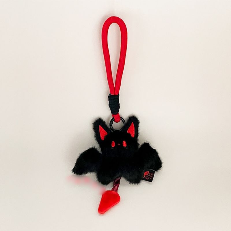 Halloween Bat Round Dark Little Devil Plush Toy Doll Gift_voghion.com