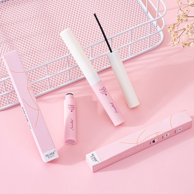Ultrafijne borstel 3D Mascara Waterproof Niet-vlekkende Mascara Zwart Bruin Natuurlijke Curling Mascara Wimper Exte_voghion.com