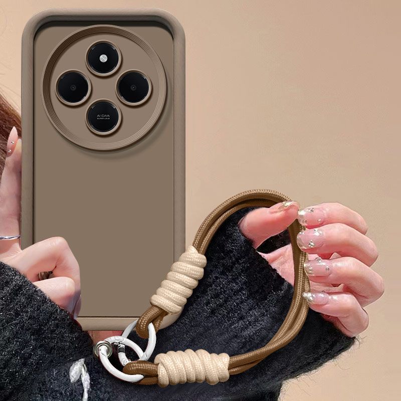 For Oppo Reno12 F 4G Case Oppo Reno12 F 5G Phone Case Reno 12F Reno 12 F 12F Hand Strap Cover Skin Feel Protection Shockproof_voghion.com