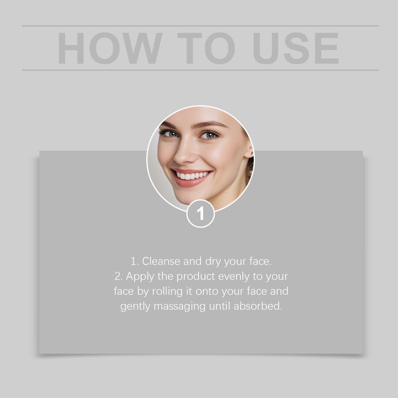 HOYGI Niacinamid Roll-on Locks Haut Feuchtigkeit Erfrischende Textur Feuchtigkeitsspendende Leichte Absorption Hautpflege Essenz_voghion.com