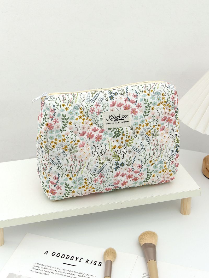 Cosmetic Bag For Women, Large Capacity, Cosmetic Storage Bag, Travel Portable, Foldable Toiletry Bag, Skin Care Storage Bag_voghion.com