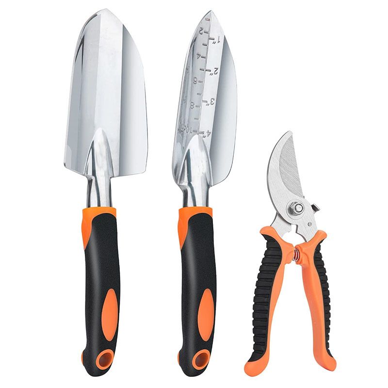 Tool Set Three Piece Aluminum Alloy Garden Tool Set Gardening Tool Set_voghion.com