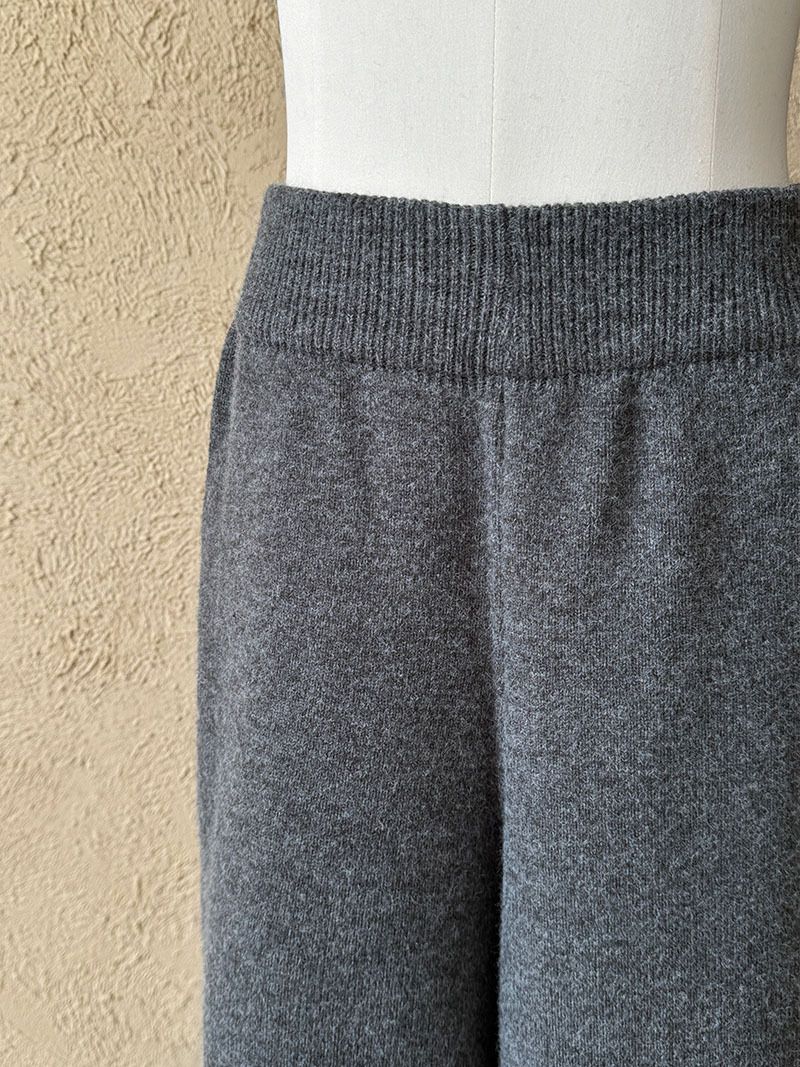 Women's Clothing simple high end women's autumn and winter new cardigan + vest + wide leg pants three piece set ss658_voghion.com