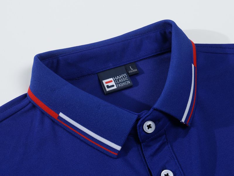 QFV507045555501<2 2024 New Cross-Border Solid Color Men's Polo Shirt Large Size Plain Stand Collar T-Shirt European And American Loose_voghion.com