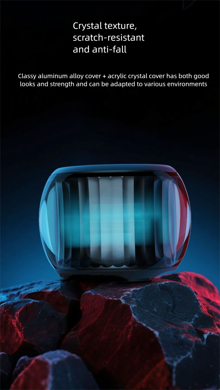 Mini subwoofer wireless Bluetooth per esterni, portatile, piccolo altoparlante di alta qualità, esteticamente gradevole_voghion.com