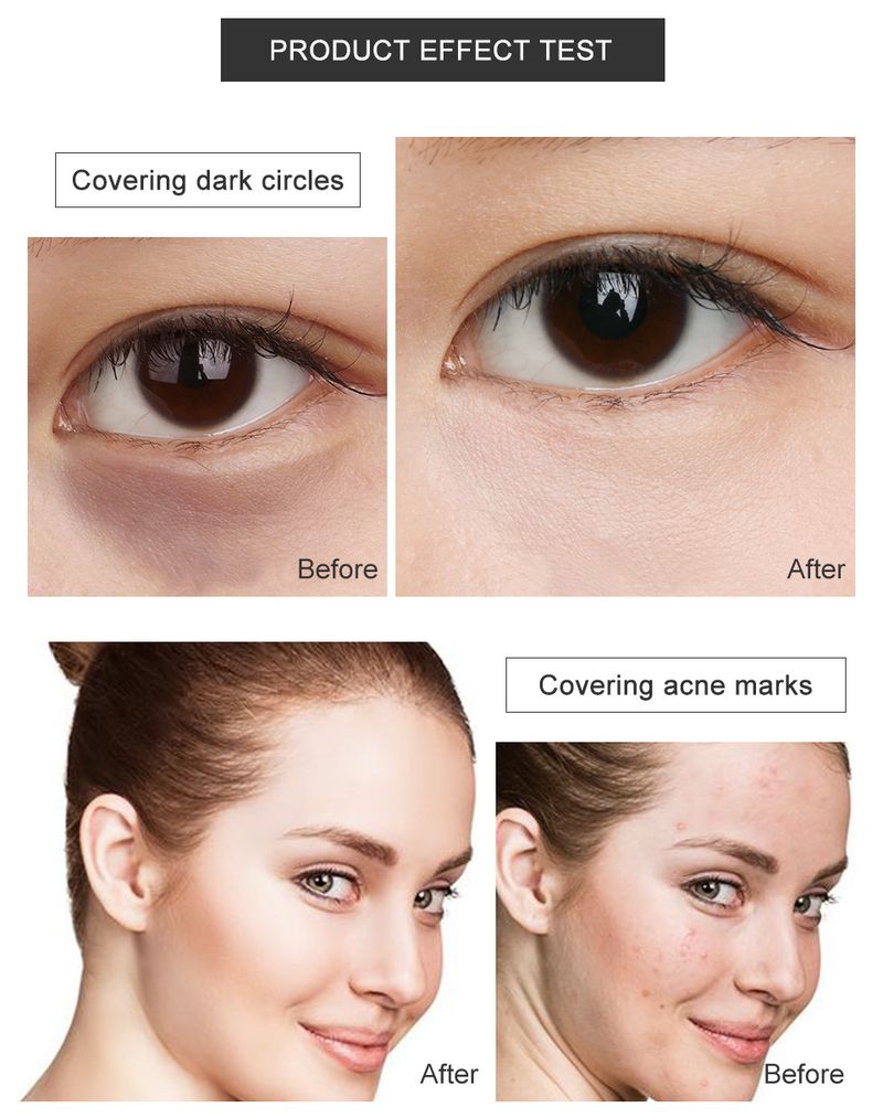 Eye Shadow POPFEEL 3D Concealer Highlighter Stick Pearlescent Contouring Brightening Cream Concealer Stick Makeup_voghion.com