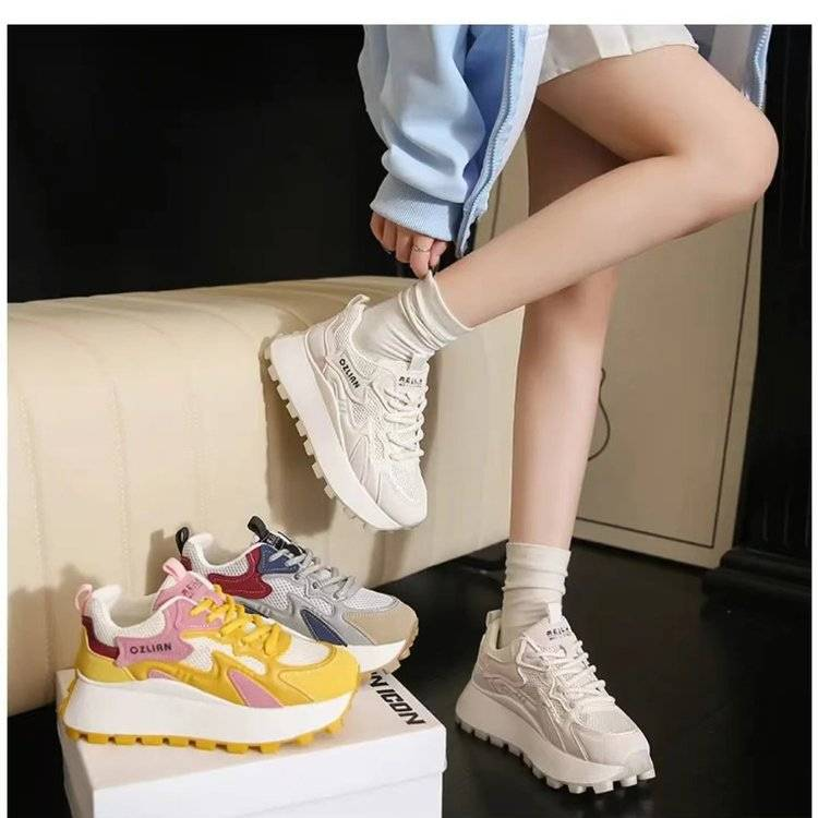 Scarpe singole basse con bocca bassa e design di nicchia alla moda da donna 2024, nuove scarpe sportive casual estive da donna_voghion.com