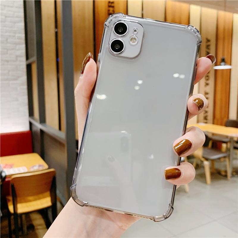 Aple 16/14PROMAX Şeffaf Kalınlaştırılmış Düşme Önleyici Koruyucu Kılıf Iphone15 Hassas Delik Cep Telefonu Kılıfı İçin Uygundur_voghion.com