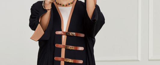 Women's Clothing Elegant Muslim Long Dress Fashionable Open Cardigan Buttoned Polyester Polyester Blend Long Robe Gown_voghion.com