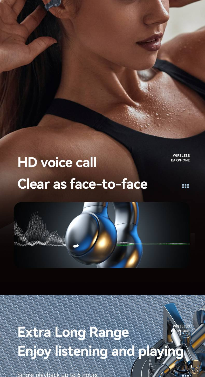 Écouteurs Bluetooth M47 : une amélioration significative avec voix HD, son surround et longue portée_voghion.com