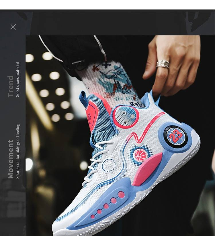 Scarpe da basket resistenti all'usura da uomo Explosions 2025 Scarpe da ginnastica da uomo Prodotti genuini Scarpe da ginnastica da uomo Autunno Antiscivolo Sne_voghion.com