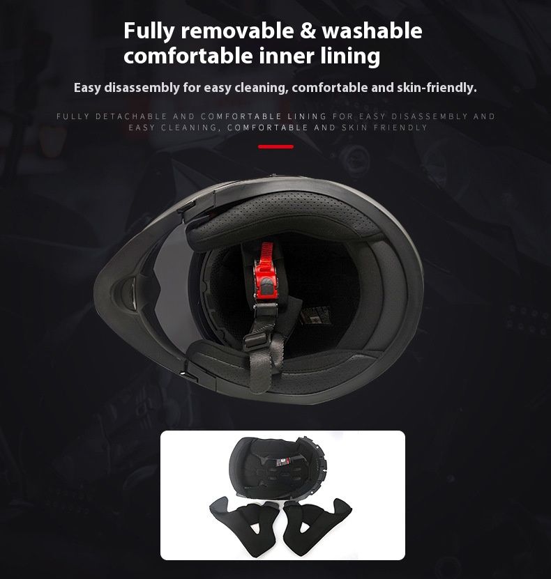 DOT & 3C Certified Modular Bluetooth Motorcycle Helmet – ABS Flip-Up Helmet With 500mAh Intercom, Dual Visors & 12 Color Options_voghion.com