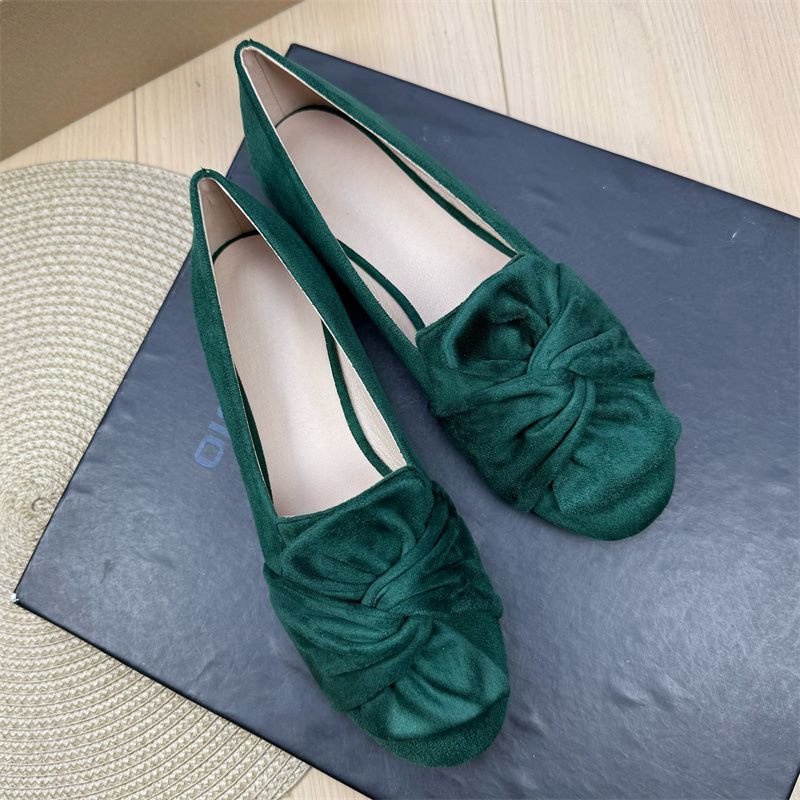 Flache Damenschuhe mit quadratischer Zehenpartie, einfarbig, Größe 33–44, schlichter, prägnanter Stil, passend für den Alltag, Wildleder-ähnliche Lederschuhe für Mädchen, Ganzjahres-Fahrschuhe_voghion.com