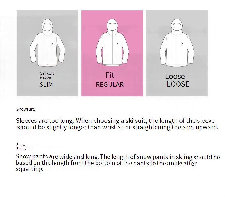 Waterproof Windproof 3L Ski Jacket For Men & Women – Thermal Insulated Snowboarding Coat With New Style_voghion.com