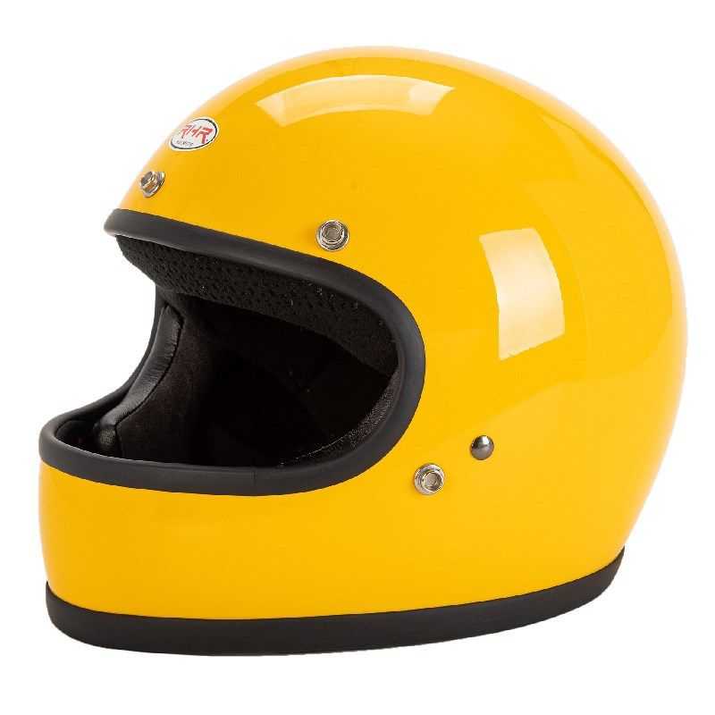 Motorcycle helmet Retro full helmet glass steel helmet_voghion.com