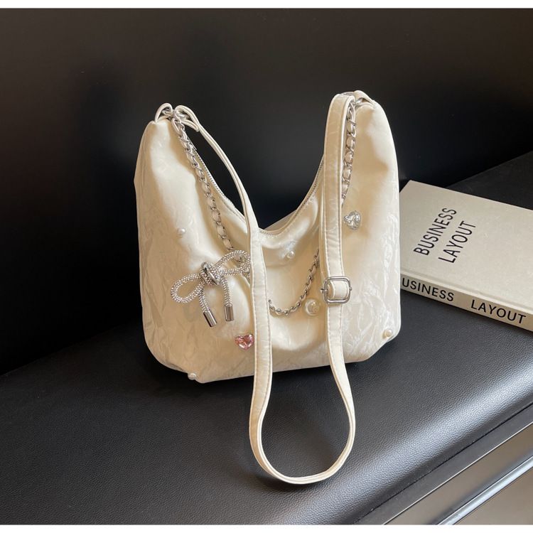 Women's Bags Students' Large Capacity Bags For Class, Women's New Style Korean Tote Bags, Versatile Shoulder Messenger Bags, Commuter Bags_voghion.com