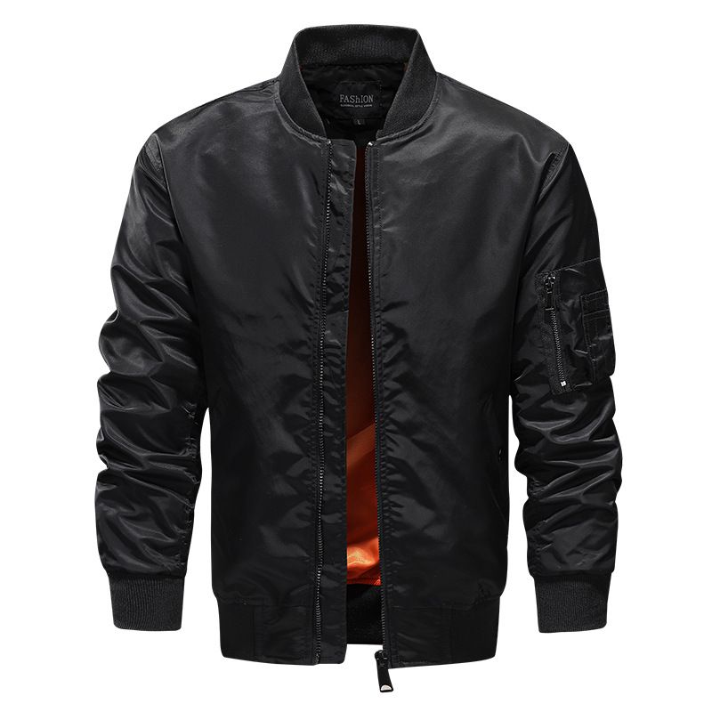 Pilot jacket 2024 Spring and Autumn new casual trendy brand baseball uniform loose workwear top for men_voghion.com