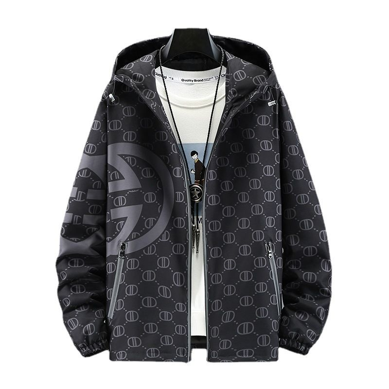 Ανδρικό σακάκι τάση Όμορφο casual plus size_voghion.com