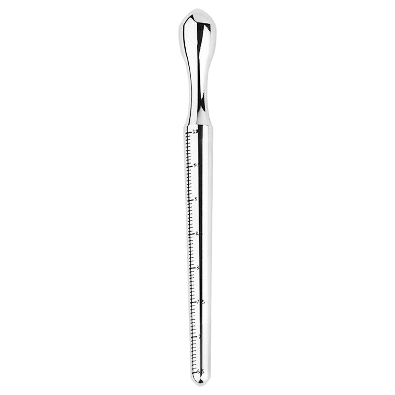 Sexy Smooth Stainless Steel With Scale Horse Eye Stick Novice White Open Urethral Expansion Masturbation Device Male And_voghion.com