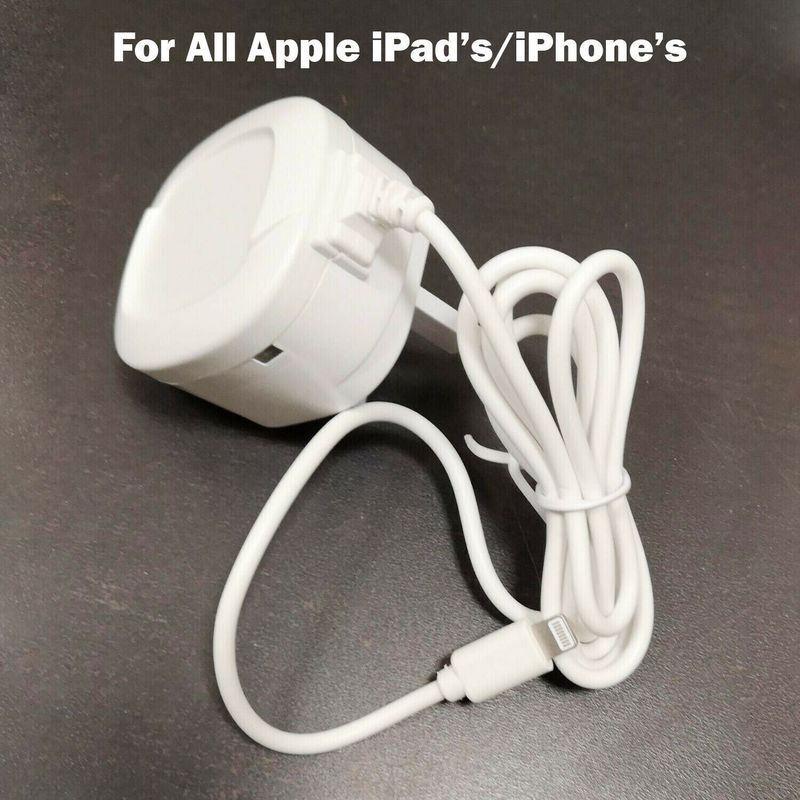 Adaptateur secteur mural à 8 broches pour iPad 10.2, 9.7, Mini et Air_voghion.com