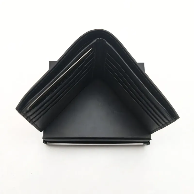 Mode Heren Desinger Bifold Korte Portemonnees Klassieke Heren Slanke Kleine Portemonnee Dierenprint Gemaakt Van Canvas Met Doos_voghion.com