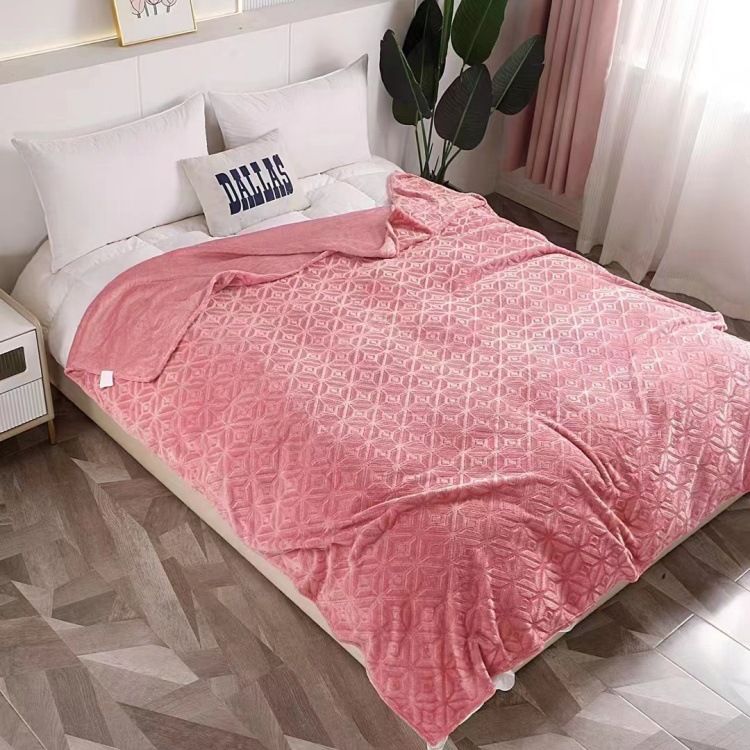 Couverture légère quatre saisons en flanelle pour la sieste, simple ou double, pour canapé, bureau, climatisation_voghion.com