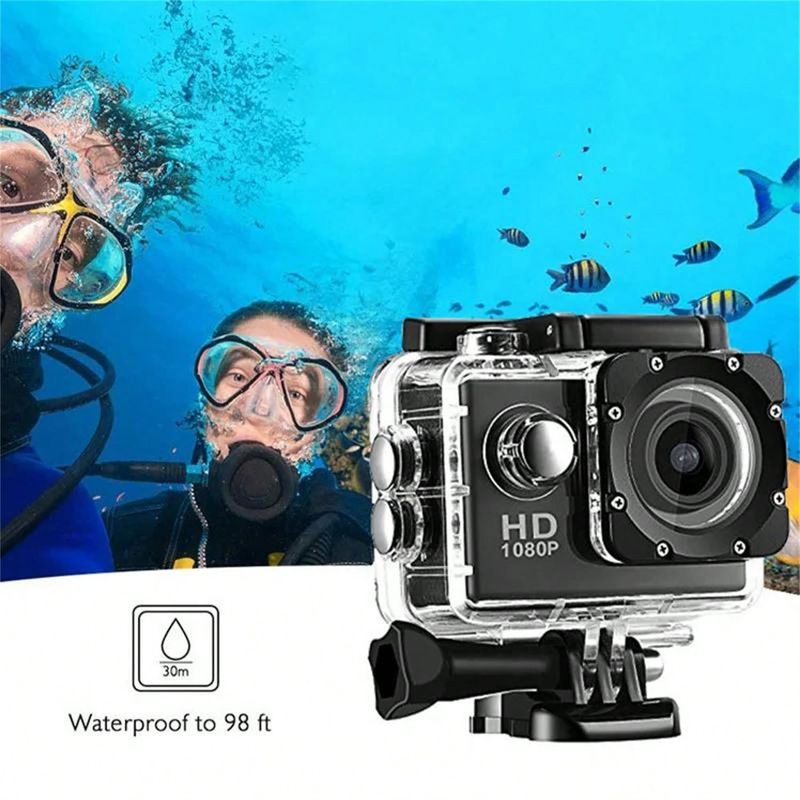 Mini caméra d'action Ultra HD Sports Cmaera 2.0 pouces écran 30 m étanche caméra d'enregistrement sous-marine Action Cam caméras_voghion.com