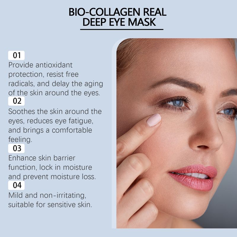 EELHOE Collagen Eye Mask, Skin Moisturizing And Hydrating Patch Skin Care Eye Mask_voghion.com