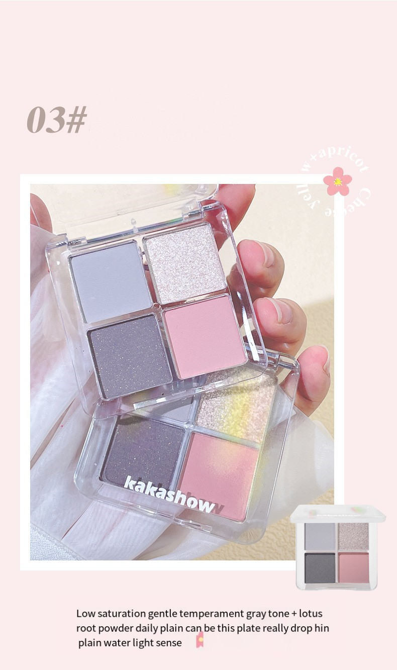 Monochromer Hochglanz-Lidschatten Außenhandel Mattperlen-Glitzer-Beauty-Make-up 12-Farben-Lidschatten_voghion.com