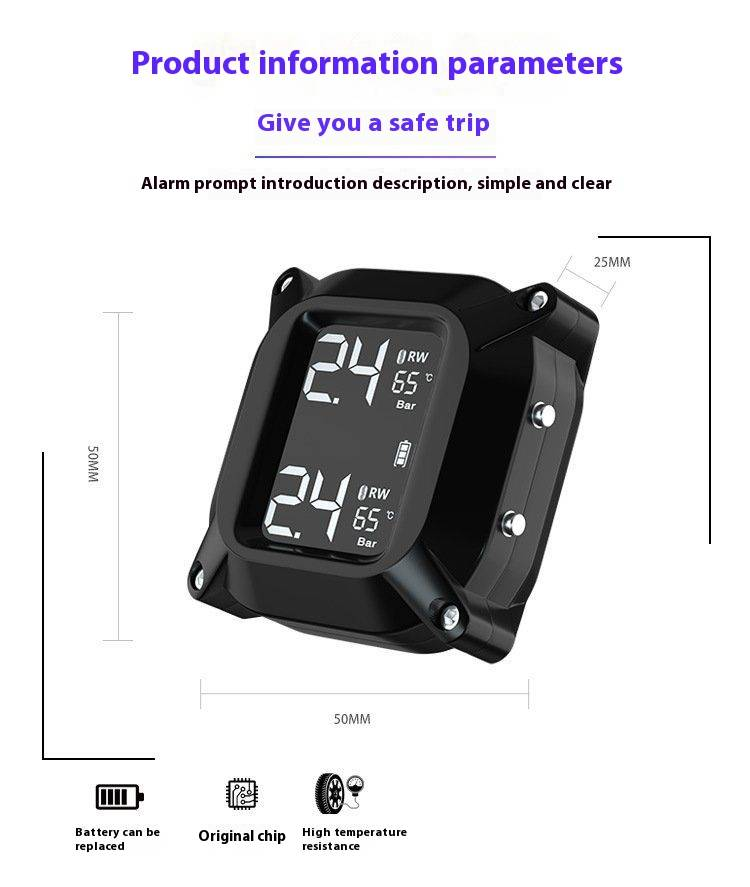Monitor della pressione dei pneumatici per moto_voghion.com