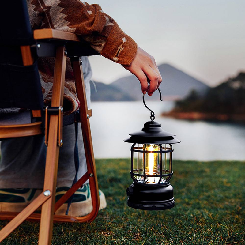 2025 neue Retro Pferd Licht Outdoor Notfall Camping Zelt Licht Cob Wiederaufladbare Tragbare Licht Hause Camping Licht LED_voghion.com