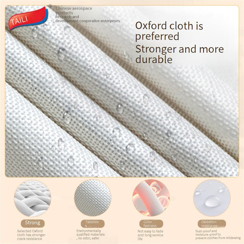 Clothes Storage Box Oxford Cloth Box Fabric Clothing Folding Wardrobe Quilt Storage Box_voghion.com