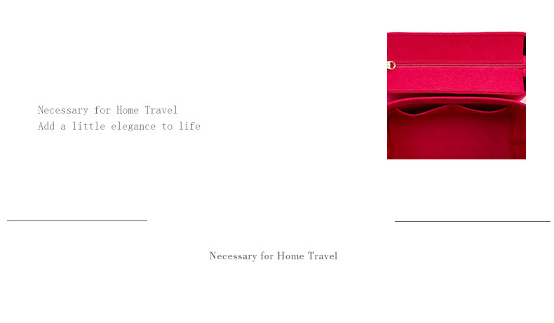 Tascheneinsätze Offener Reißverschluss Bucket Bag, Innenfuttertasche, Innenfuttertasche, Stütztasche, Mitteltasche, Funktionelle Aufbewahrungstasche_voghion.com
