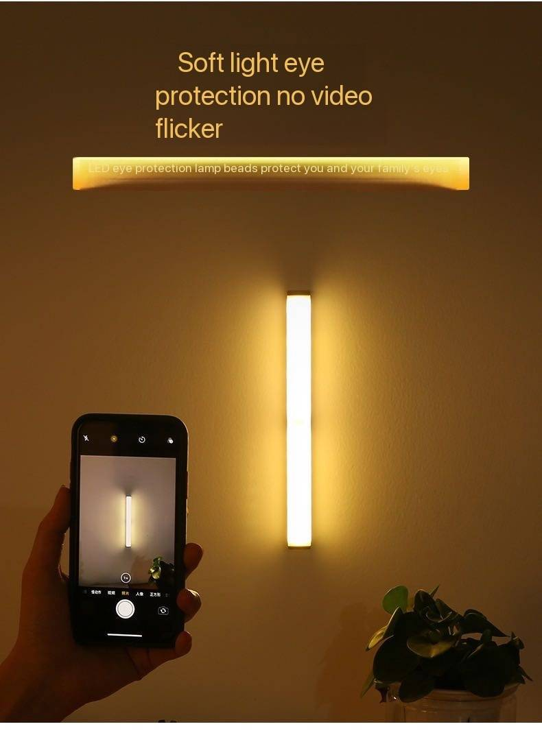 Motion Sensor Light Wireless LED Night Lights Bedroom Decor Light Detector Wall Decorative Lamp Staircase Closet Room Aisle Ligh_voghion.com