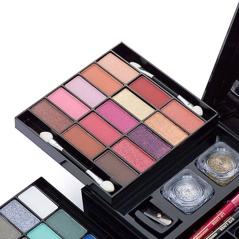 MissYoung 48-Farben Make-Up Kit Mit Lidschatten, Lip Gloss, Rouge Concealer-Trendy Punk Chic Ins Stil Kosmetik Set Für_voghion.com