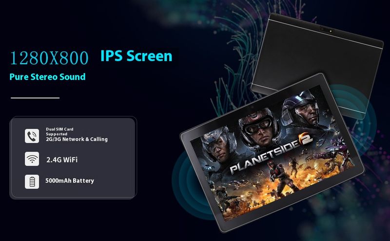 10,1-Zoll-Android-Tablet – Quad-Core 1,3 GHz, 2 GB RAM, 32 GB Speicher, IPS-HD-Display, Bluetooth, Metallgehäuse – Ideal für Studenten und den täglichen Gebrauch_voghion.com