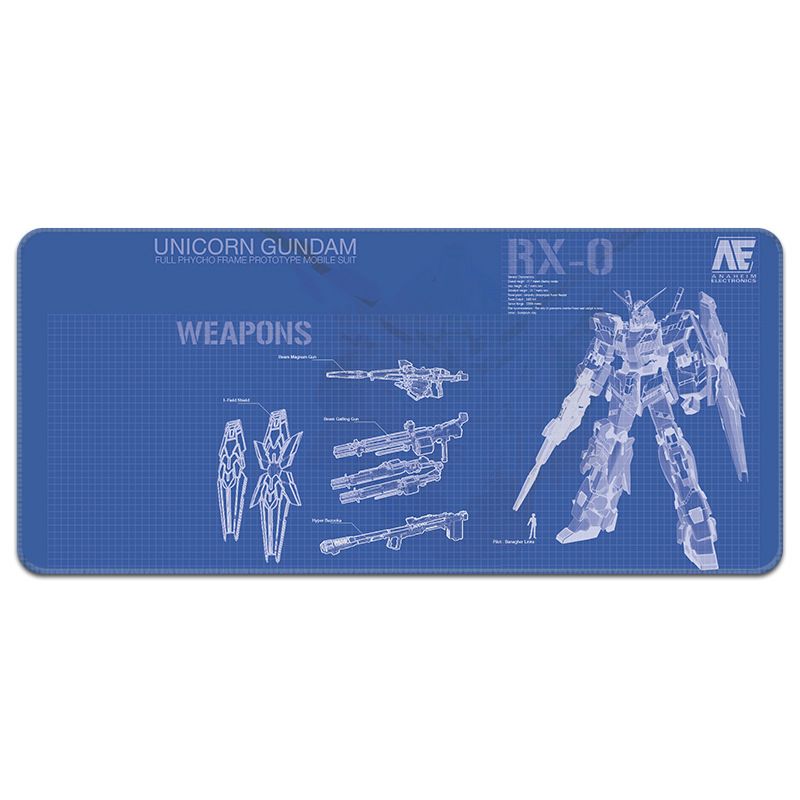 Unbeatable Quality Mouse Men's Oversized E-Sports Games Anime Mobile Suit Am Lock Edge Table Mat Keyboard Pad_voghion.com