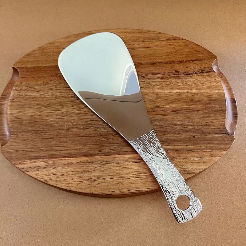 Aoliwo 304 Stainless Steel Non-Stick Household Non-Damaging Cooker Rice Scoop Serving Spoon_voghion.com
